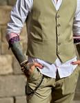 Chaleco Grosseto Salvia | Aragaza - Tu estilo hecho en Barcelona - Barcelona Fashion - Camisas de Calidad