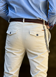 Pantalón Piero Tencel Beige  | Aragaza - Tu estilo hecho en Barcelona - Barcelona Fashion - Camisas de Calidad