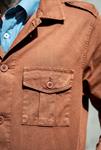 Sahariana Bcn Koss caramello | Aragaza - Tu estilo hecho en Barcelona - Barcelona Fashion - Camisas de Calidad