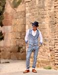 Chaleco Bcn Denim Blue | Aragaza - Tu estilo hecho en Barcelona - Barcelona Fashion - Camisas de Calidad