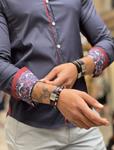 Camisa Mute Marino | Aragaza - Tu estilo hecho en Barcelona - Barcelona Fashion - Camisas de Calidad
