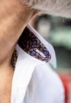 Camisa Blanca Camere puño rojo | Aragaza - Tu estilo hecho en Barcelona - Barcelona Fashion - Camisas de Calidad