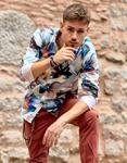 Camisa Goldfish puño blanco  | Aragaza - Tu estilo hecho en Barcelona - Barcelona Fashion - Camisas de Calidad