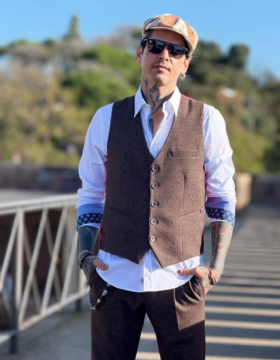 Chaleco Ayrton Bordeaux  | Aragaza - Your shirt made in Barcelona - Quality shirts