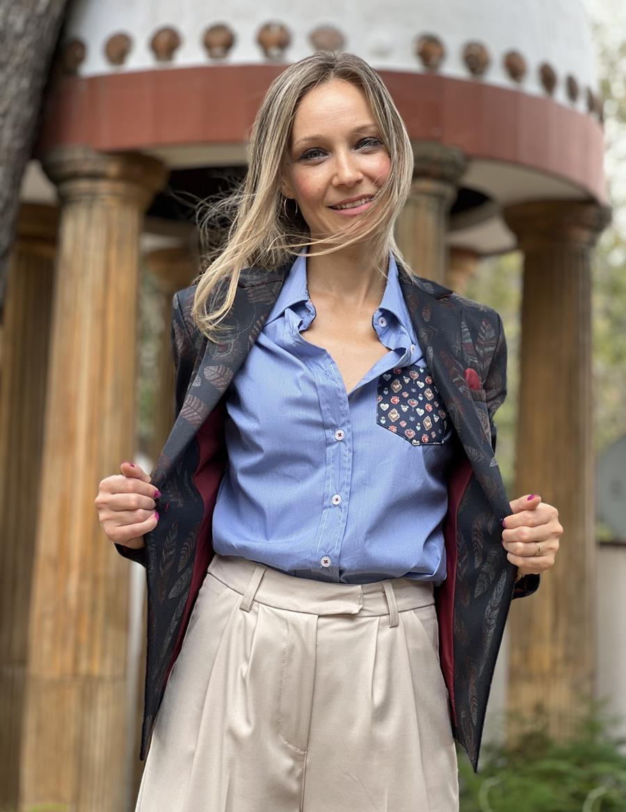 Americana Feather | Aragaza - Tu estilo hecho en Barcelona - Barcelona Fashion - Camisas de Calidad