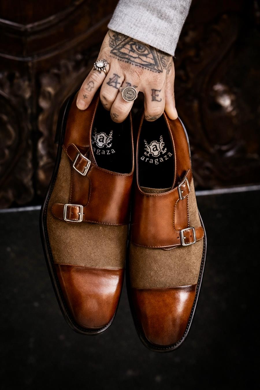 Zapatos 8108H Cuero | Aragaza - Els teus estils fets a Barcelona - Moda Barcelona - Samarretes de qualitat