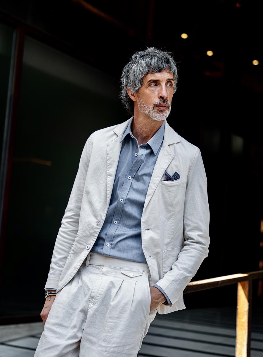 Americana Llopart Crudo | Aragaza - Els teus estils fets a Barcelona - Moda Barcelona - Samarretes de qualitat