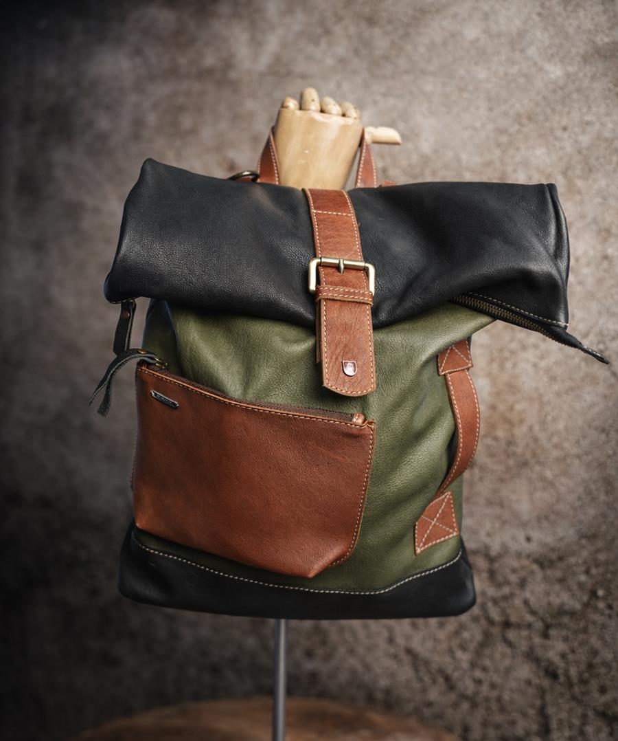 Bolso Arabag 299 Kaki  | Aragaza - Tu estilo hecho en Barcelona - Barcelona Fashion - Camisas de Calidad