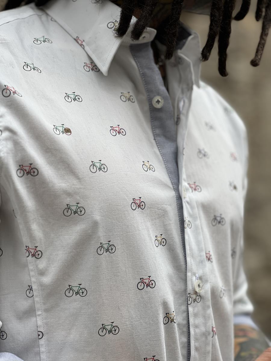 Camisa Cycle  | Aragaza - Els teus estils fets a Barcelona - Moda Barcelona - Samarretes de qualitat