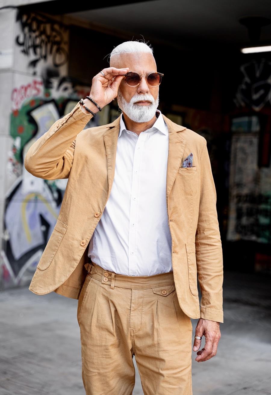 Americana Llopart Albero | Aragaza - Els teus estils fets a Barcelona - Moda Barcelona - Samarretes de qualitat
