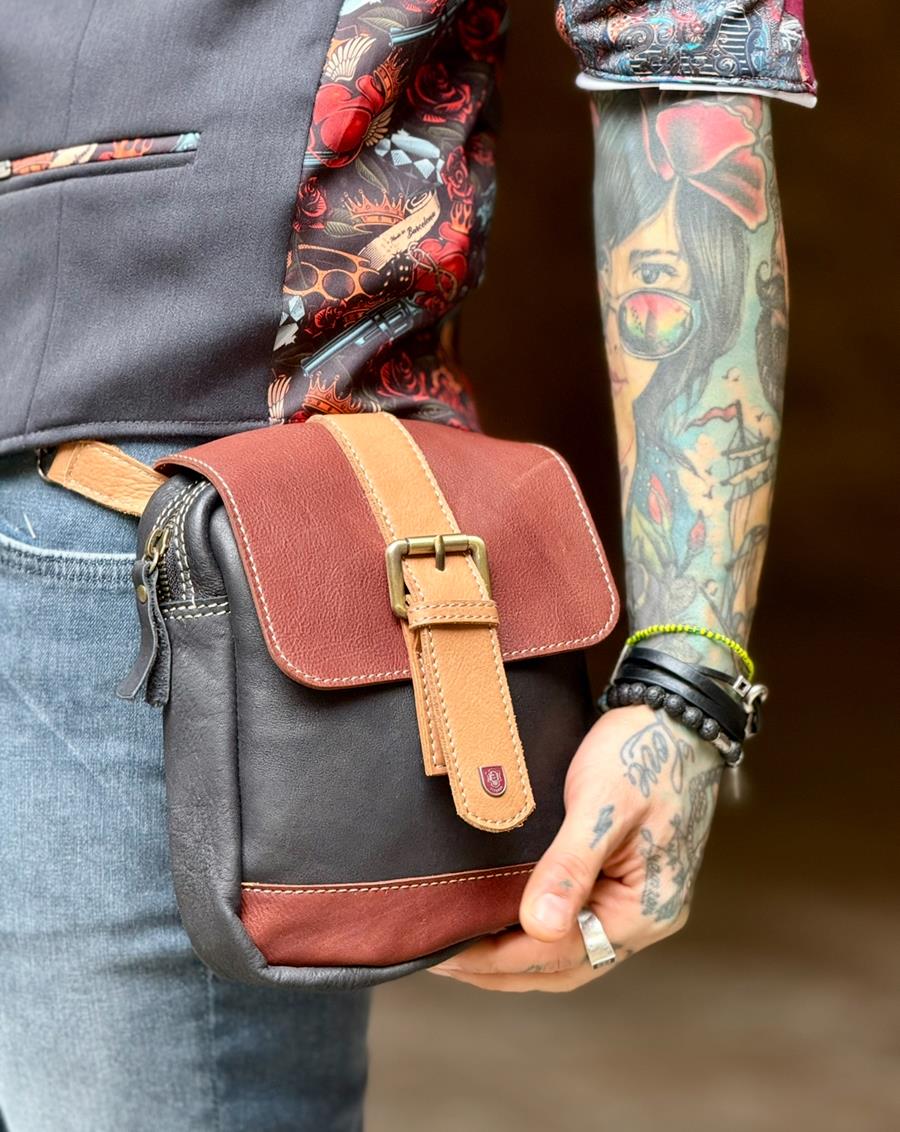 Bolso Arabag 252 Negro  | Aragaza - Tu estilo hecho en Barcelona - Barcelona Fashion - Camisas de Calidad