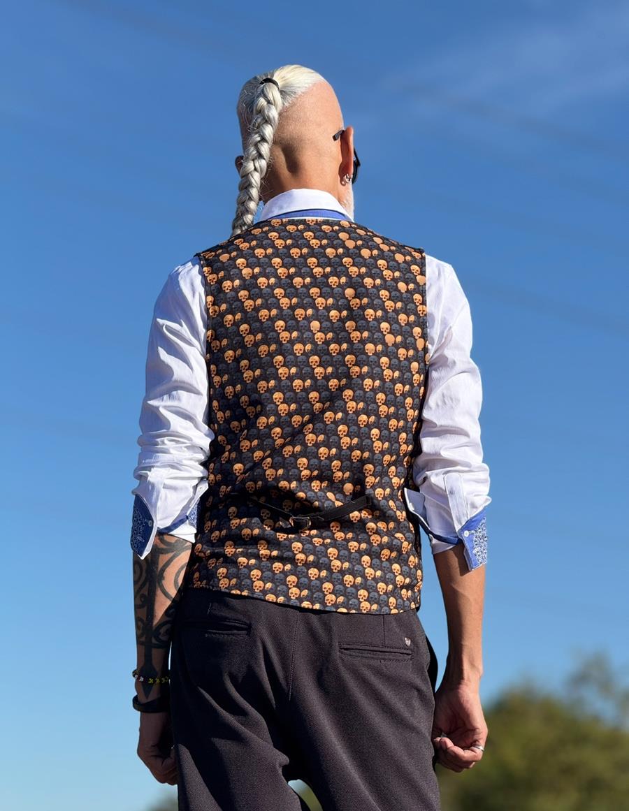 Chaleco Skullduo | Aragaza - Your shirt made in Barcelona - Quality shirts