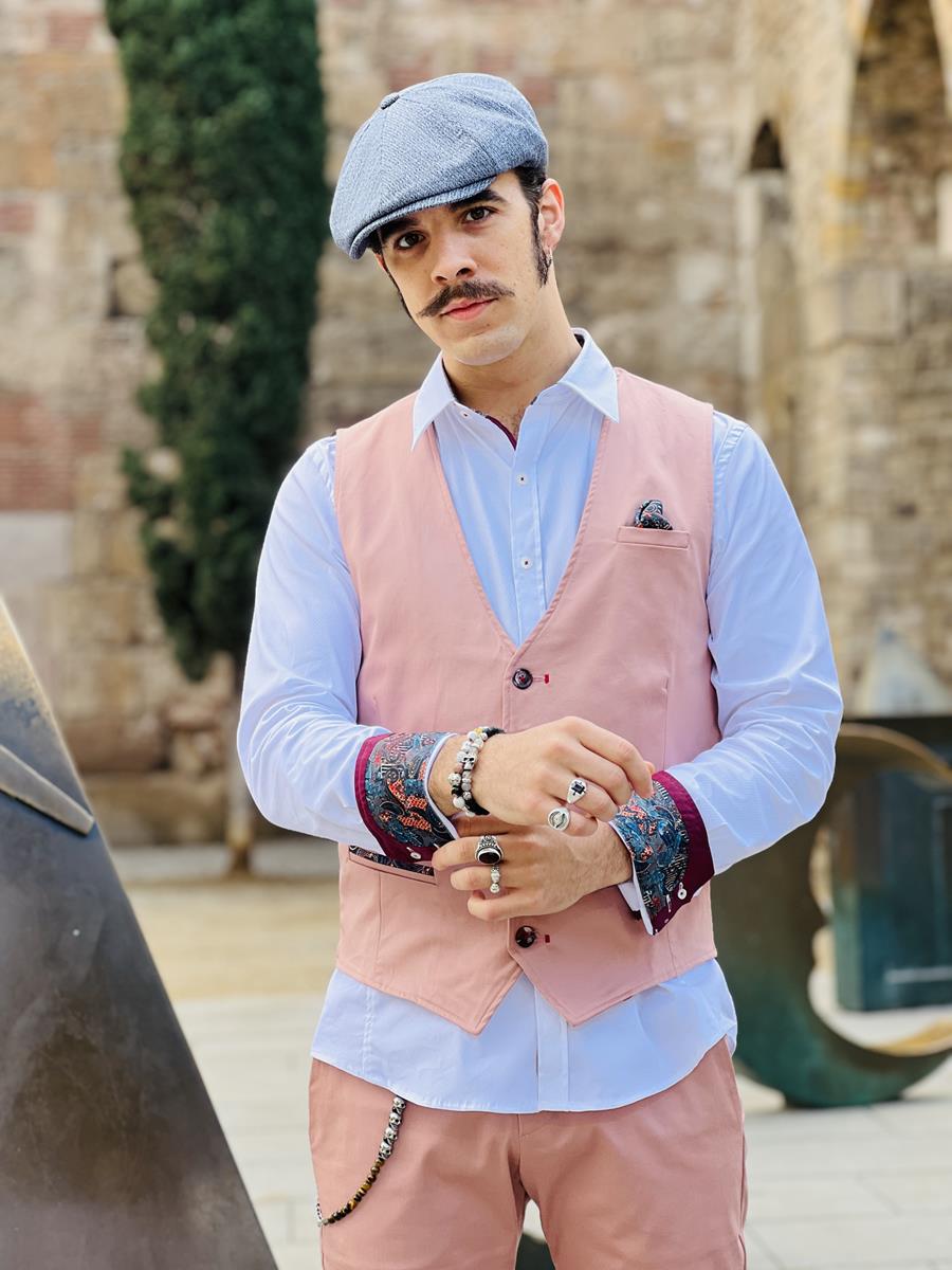 Chaleco Grammy Rosa | Aragaza - Your shirt made in Barcelona - Quality shirts