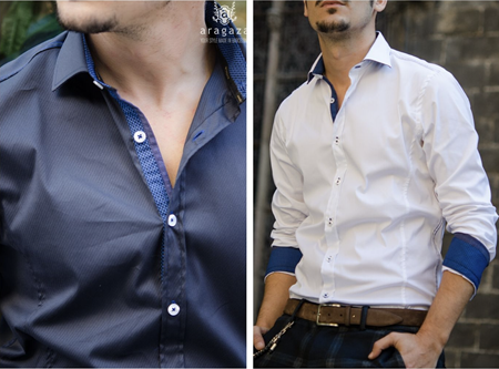 Camisas Duo | Aragaza - Tu estilo hecho en Barcelona - Barcelona Fashion - Camisas de Calidad