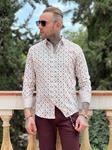 Camisa Milagritos Blanco | Aragaza - Votre chemise faite à Barcelone - Mode de Barcelone - Chemises de qualité