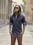 Camisa Racal Azul  | Aragaza - Tu estilo hecho en Barcelona - Barcelona Fashion - Camisas de Calidad