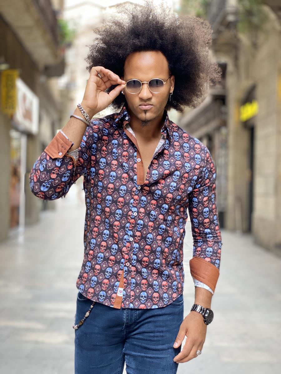 Camisa Phantom | Aragaza - Tu estilo hecho en Barcelona - Barcelona Fashion - Camisas de Calidad