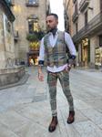Chaleco Rodolph Gris | Aragaza - Tu estilo hecho en Barcelona - Barcelona Fashion - Camisas de Calidad