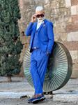 Americana Gaga Azul | Aragaza - Tu estilo hecho en Barcelona - Barcelona Fashion - Camisas de Calidad