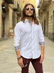 Camisa Vittorito Blanca  | Aragaza - Tu estilo hecho en Barcelona - Barcelona Fashion - Camisas de Calidad