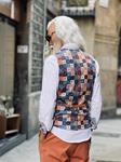Chaleco Gaga Teja | Aragaza - Tu estilo hecho en Barcelona - Barcelona Fashion - Camisas de Calidad