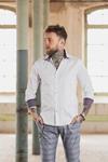 Camisa Bisegna Blanca  | Aragaza - Tu estilo hecho en Barcelona - Barcelona Fashion - Camisas de Calidad