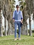 Chaleco Cuba Cuadros | Aragaza - Els teus estils fets a Barcelona - Moda Barcelona - Samarretes de qualitat