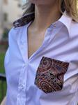 Camisa Mara Blanca | Aragaza - Tu estilo hecho en Barcelona - Barcelona Fashion - Camisas de Calidad