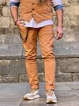 Pantalón Enzo Naranja V24 | Aragaza - Tu estilo hecho en Barcelona - Barcelona Fashion - Camisas de Calidad