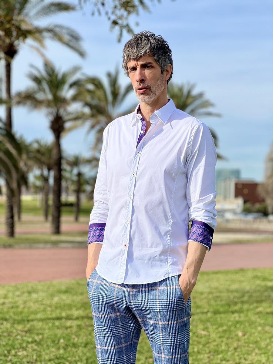 Camisa Subequo Blanco | Aragaza - Els teus estils fets a Barcelona - Moda Barcelona - Samarretes de qualitat