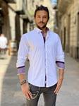 Camisa Canistro Blanca | Aragaza - Tu estilo hecho en Barcelona - Barcelona Fashion - Camisas de Calidad