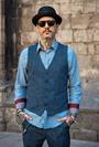Chaleco Rob azul  | Aragaza - Your shirt made in Barcelona - Quality shirts