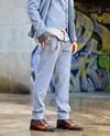 Pantalón Alphes Gris  | Aragaza - Tu estilo hecho en Barcelona - Barcelona Fashion - Camisas de Calidad