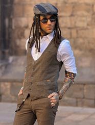 Chaleco Maximo D Tostado  | Aragaza - Votre chemise faite à Barcelone - Mode de Barcelone - Chemises de qualité