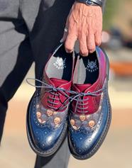 Zapatos 7437H Skull Duo  | Aragaza - Els teus estils fets a Barcelona - Moda Barcelona - Samarretes de qualitat