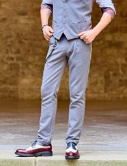 Pantalón Llamal Gris  | Aragaza - Els teus estils fets a Barcelona - Moda Barcelona - Samarretes de qualitat