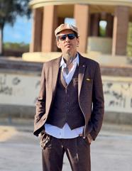 Americana Ayrton Bordeaux  | Aragaza - Votre chemise faite à Barcelone - Mode de Barcelone - Chemises de qualité