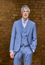 Americana Grosseto Azul  | Aragaza - Votre chemise faite à Barcelone - Mode de Barcelone - Chemises de qualité