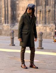 abrigo Carlo In26 Verde  | Aragaza - Your shirt made in Barcelona - Quality shirts