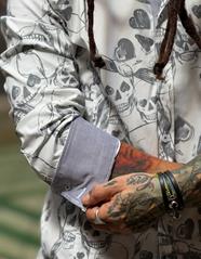 Camisa Skuller | Aragaza - Votre chemise faite à Barcelone - Mode de Barcelone - Chemises de qualité