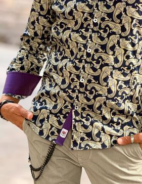 Camisa Cashmere | Aragaza - Tu estilo hecho en Barcelona - Barcelona Fashion - Camisas de Calidad