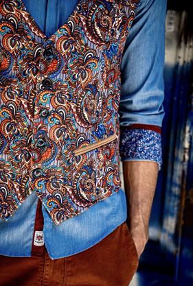 Chaleco Arcadia  | Aragaza - Votre chemise faite à Barcelone - Mode de Barcelone - Chemises de qualité