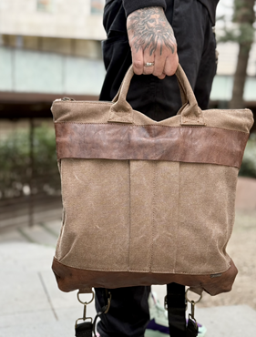 Bolso Arabag 079 Cuero | Aragaza - Els teus estils fets a Barcelona - Moda Barcelona - Samarretes de qualitat