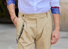 Pantalón Viktor Camel  | Aragaza - Els teus estils fets a Barcelona - Moda Barcelona - Samarretes de qualitat