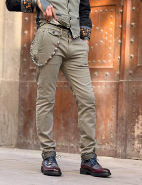 Pantalón Bcn TH Acero | Aragaza - Your shirt made in Barcelona - Quality shirts