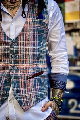 Chaleco Retro  | Aragaza - Votre chemise faite à Barcelone - Mode de Barcelone - Chemises de qualité