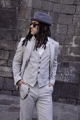 Americana Audo gris  | Aragaza - Your shirt made in Barcelona - Quality shirts