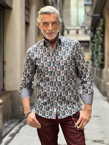 Camisa Craniu  | Aragaza - Your shirt made in Barcelona - Quality shirts